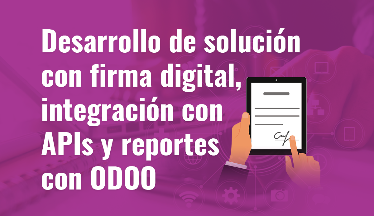 Odoo • Imagen y texto