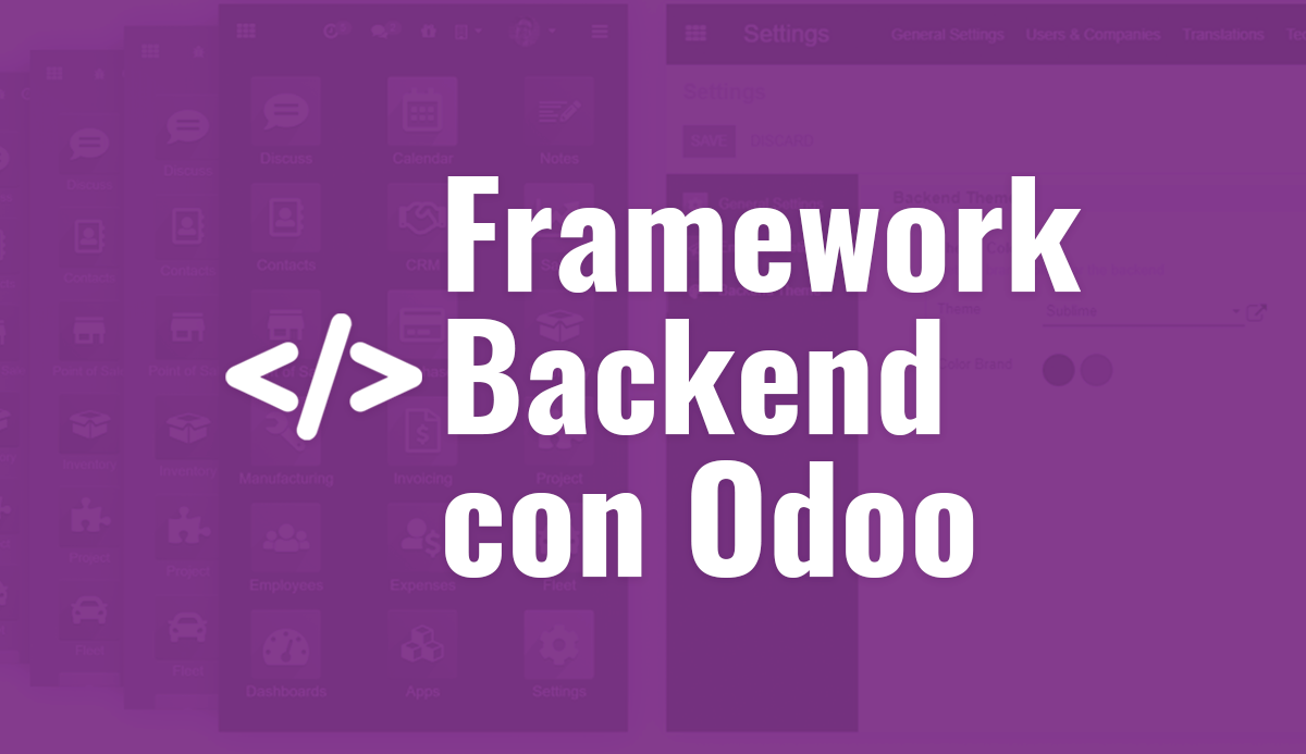 Odoo • Imagen y texto
