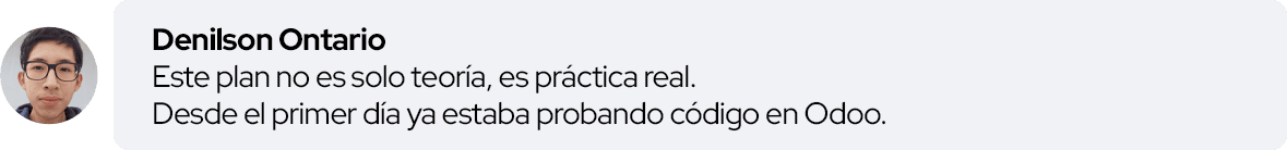 Odoo - Prueba 1 a tres columnas