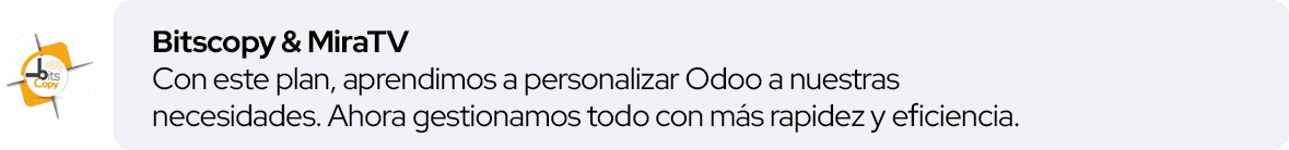 Odoo - Prueba 1 a tres columnas